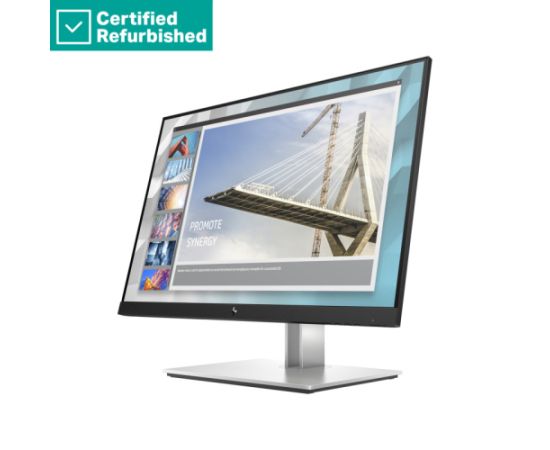 RENEW SILVER HP E24i G4 WUXGA Monitor - 24" 1920x1200 WUXGA 250-nit 60Hz AG, IPS, HDMI/VGA/DisplayPort, 4x USB-A, height adjustable/tilt/swivel/pivot, 1 years / 9VJ40AAR#ABB
