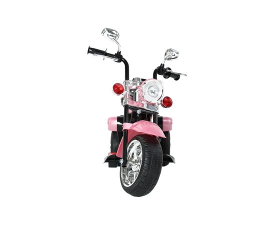 Lean Cars TR1501 rozā elektrisks bērnu motocikls uz akumulatora