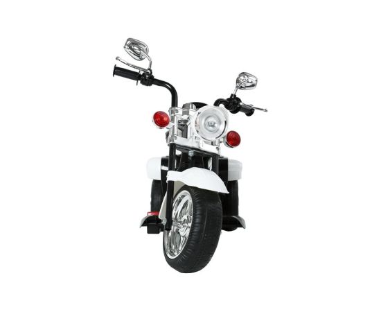 Lean Cars TR1501 – elektriskais bērnu motocikls (balts)