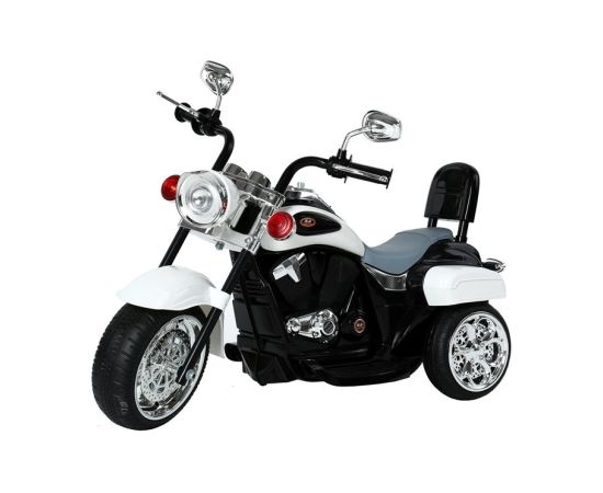 Lean Cars TR1501 – elektriskais bērnu motocikls (balts)