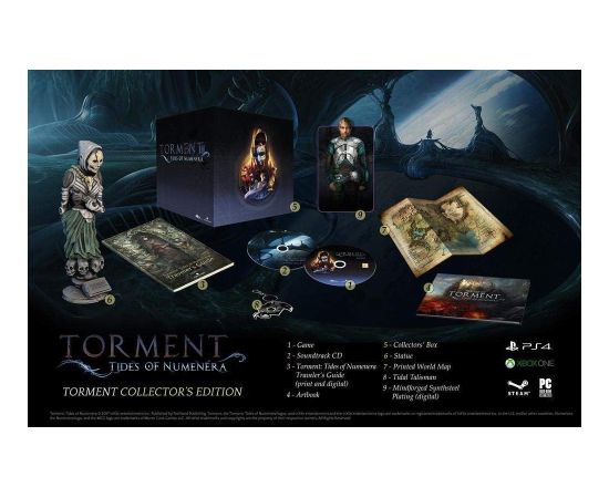 PS4 Torment: Tides of Numenera - Collector's Edition Playstation 4 (PS4) video spēle