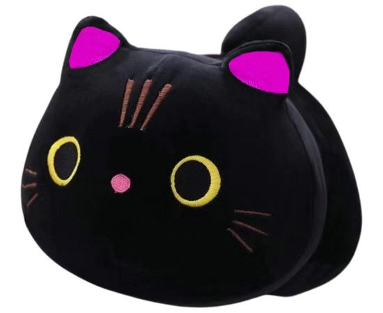 Leantoys Pluszowa Maskotka Przytulanka Kot Czarny 18cm