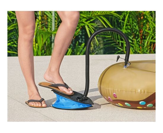 Bestway Bestway pompka nożna do materaca 28 x 19 cm 1,4 L Air Step 1400 62004