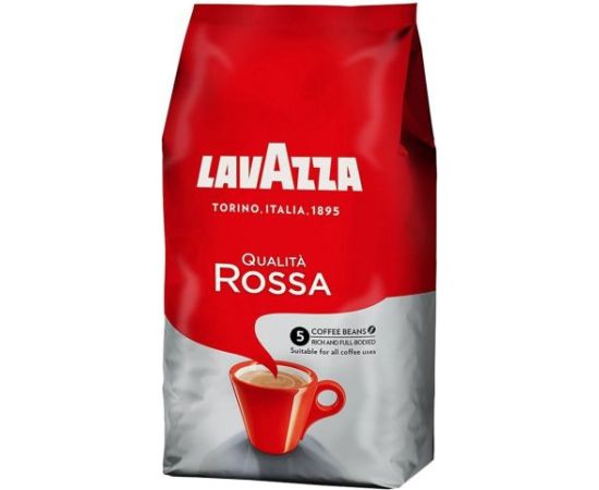 Kafijas pupiņas Lavazza Rossa Qualita 1kg