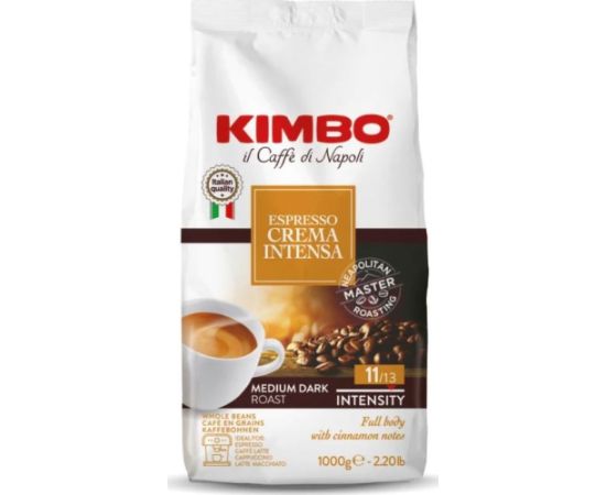 Kafijas pupiņas Kimbo Crema Intensa 1 kg