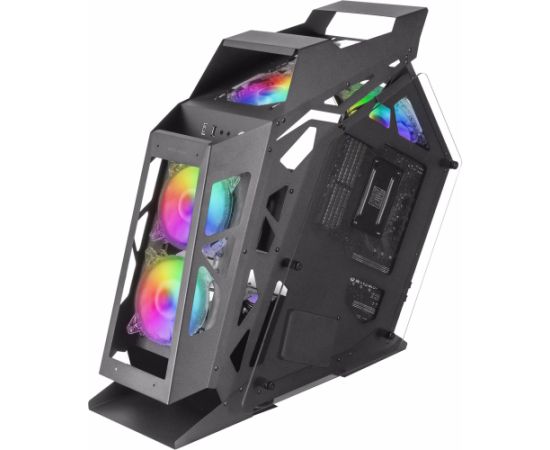 Mars Gaming MC61 Компьютерный корпус M-ATX / 4x FAN / ARGB Chroma