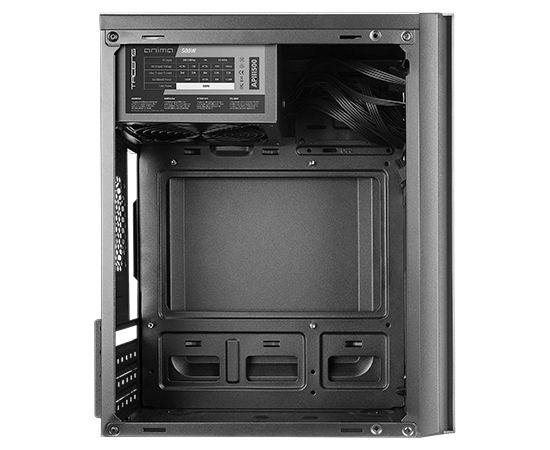 Tacens Anima AC6 500 Mini-Tower Datoru korpuss mATX / 500W / Melns