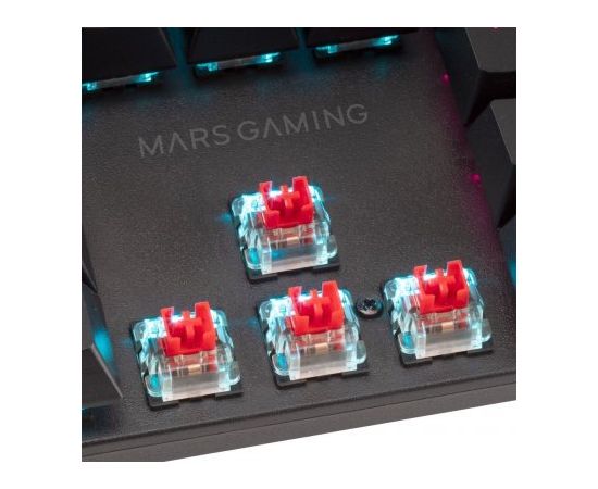 Mars Gaming MK422RUS Игровая механическая клавиатура RGB / Red Switch / US