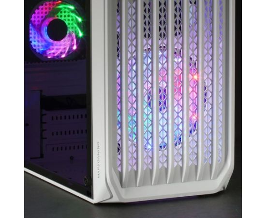 Mars Gaming MC-S2 Datora korpuss mATX / FRGB / Window / MESH