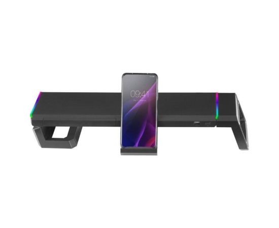 Mars Gaming MGS-ONE Подставка для монитора Chroma RGB / USB 2.0