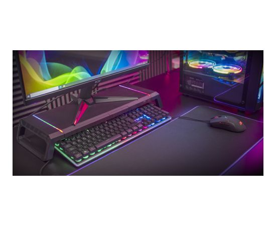 Mars Gaming MGS-ONE Подставка для монитора Chroma RGB / USB 2.0