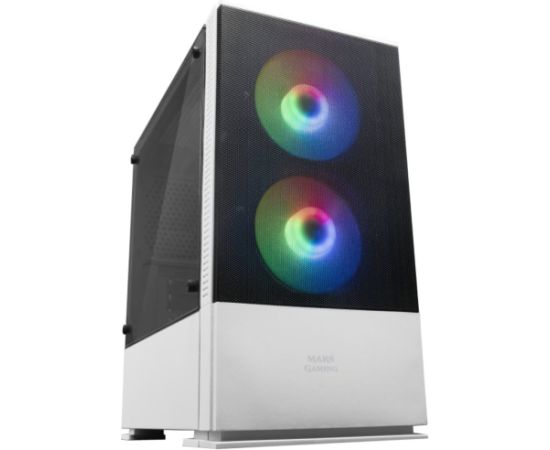 Mars Gaming MCZW Корпус ПК ARGB белый