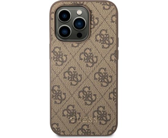 Чехол Guess GUHCP14LG4GFBR для iPhone 14 Pro 6,1" |коричневый