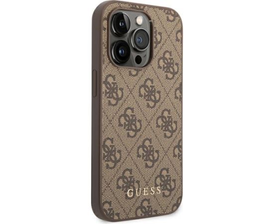Чехол Guess GUHCP14LG4GFBR для iPhone 14 Pro 6,1" |коричневый
