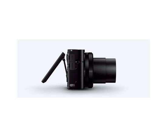 Sony Cyber-shot RX100 III Compact camera, 20.1 MP, Optical zoom 2.9 x, Digital zoom 11 x, ISO 25600, Display diagonal 7.62 cm, Wi-Fi, Focus 0.3m - ∞, Video recording, Lithium-Ion (Li-Ion), Black