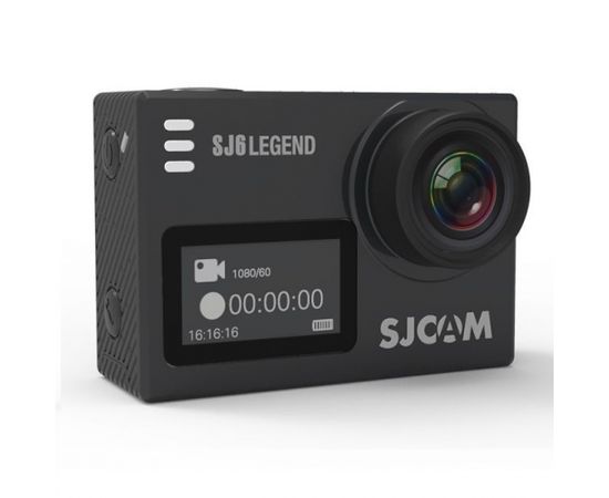 SJCam SJ6 Legend Wi-Fi Водостойкая 30m Спорт Камера 16MP 166° 4K HD 2.0\" Тач LCD экран Черный