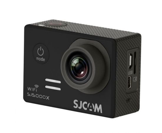 SJCam SJ5000x Elite Wi-Fi Ūdendroša 30m Sporta Kamera 12.4MP 170° 4K HD 2.0" LCD Ekrāns Melna