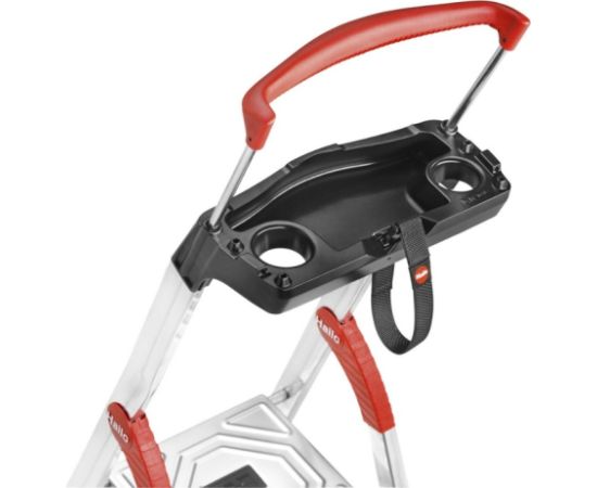Hailo Лестница бытовая L85 ComfortLine / алюминий / 7 ступеньки