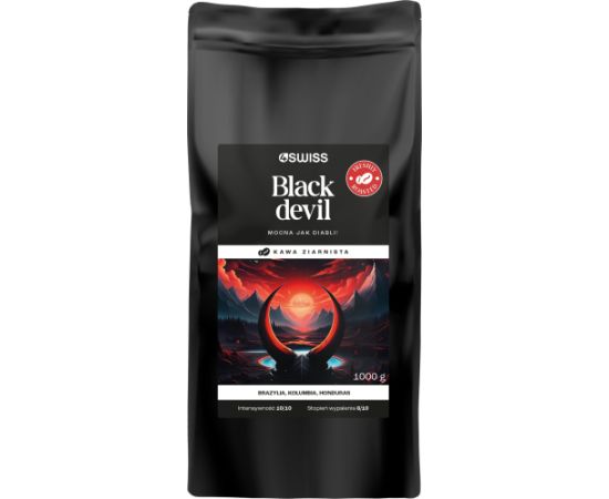 Kafijas pupiņas 4Swiss Black Devil 1 kg