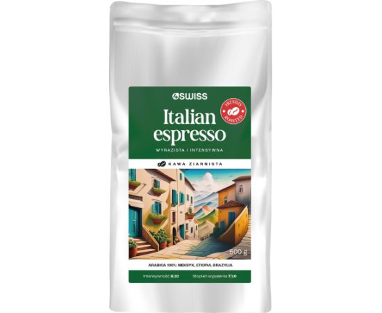 Kafijas pupiņas 4Swiss Italian Espresso 500 g