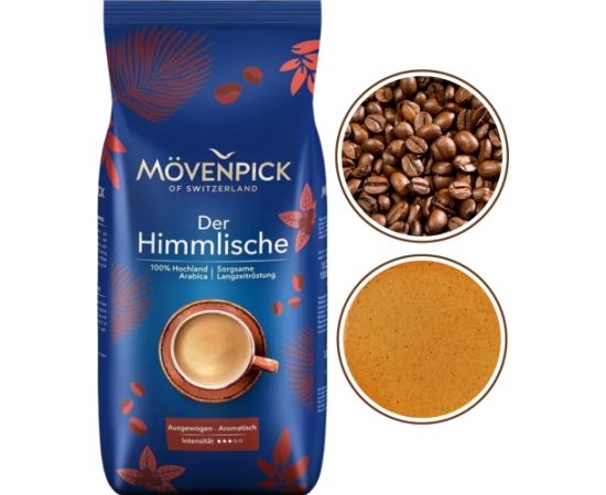 Kafijas pupiņas Movenpick Der Himmlische 1 kg