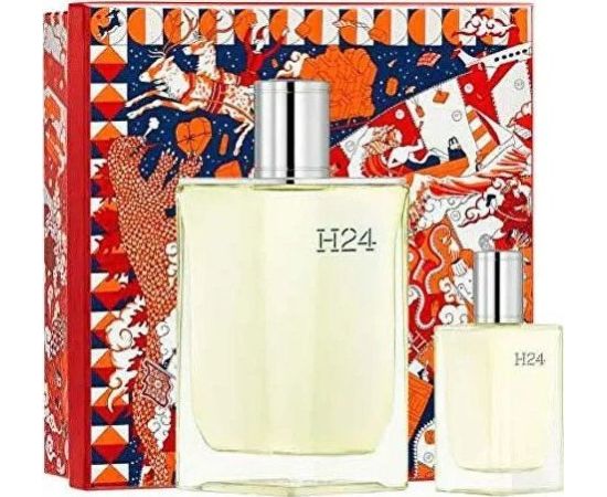 Hermes Hermès Set Eau De Toilette 100 ml + H24, Eau De Toilette, For Men, 12.5 ml