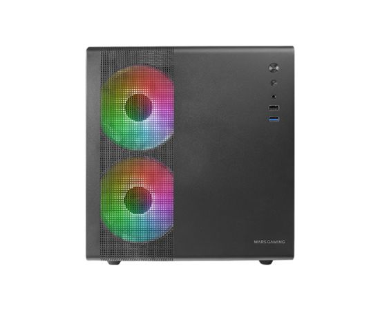 Mars Gaming MC400W Datora korpuss mATX / melns