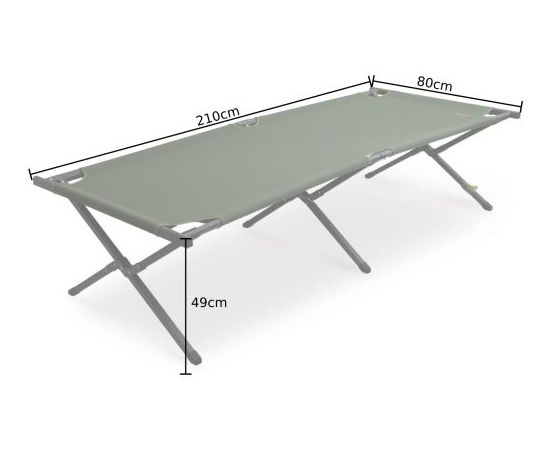Pinguin Folding Bed 210x80x49cm / Zila