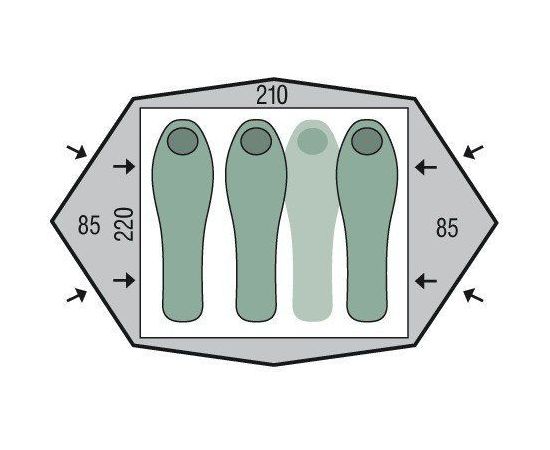Pinguin Gemini 210 / Zaļa