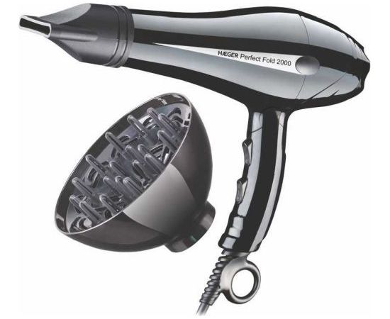 Haeger HD-200.012A Perfect Fold Salokāms matu Fēns 2000W