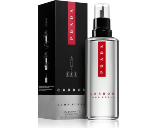 PRADA LUNA ROSSA CARBON (M) EDT/S REFILL 150ML
