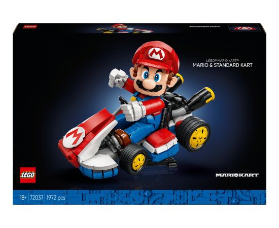 LEGO Super Mario Mario Kart™ – Mario i Standard Kart (72037)