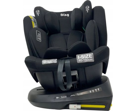 Lionelo DING FOTELIK AIDEN GR 0/1/2/3 I-SIZE 40-150CM 360 OBROTOWY BLACK 5420067903123