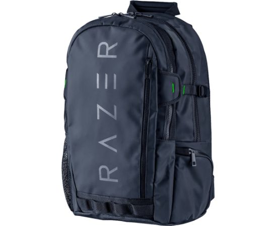 Razer Rogue 15 Backpack V3, Black, Tear- and water-resistant exterior, TPU padded scratch proof interior, Dedicated laptop compartment, Fits most laptops up to 15", 460 mm x 320 mm x 170 mm, 100% Polyester