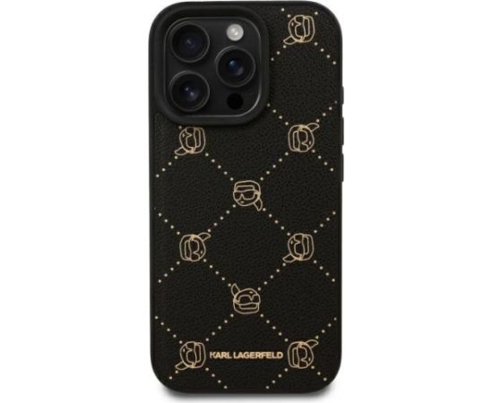 Karl Lagerfeld Hard Karl Head MagSafe Case Aizsargapvalks priekš Apple iPhone 16 Pro
