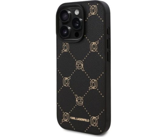 Karl Lagerfeld Hard Karl Head MagSafe Case Aizsargapvalks priekš Apple iPhone 16 Pro Max