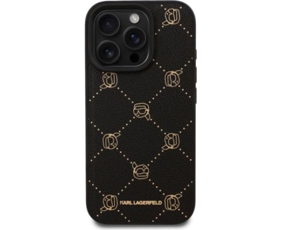 Karl Lagerfeld Hard Karl Head MagSafe Case Aizsargapvalks priekš Apple iPhone 16 Pro Max