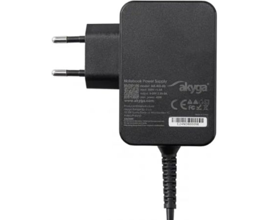 Akyga AK-ND-81 Universāls Lādētājs portatīvajiem datoriem 65W USB-C