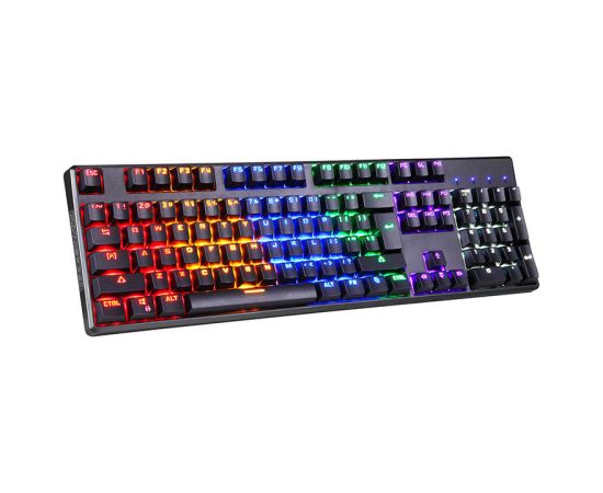 Mehāniskā tastatūra Motospeed CK107 RGB (melna)
