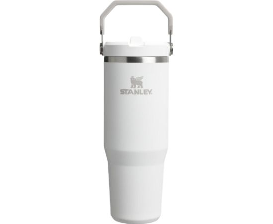 Stanley Термокружка с трубочкой The IceFlow Flip Straw 2.0 Tumbler 0.89L белая