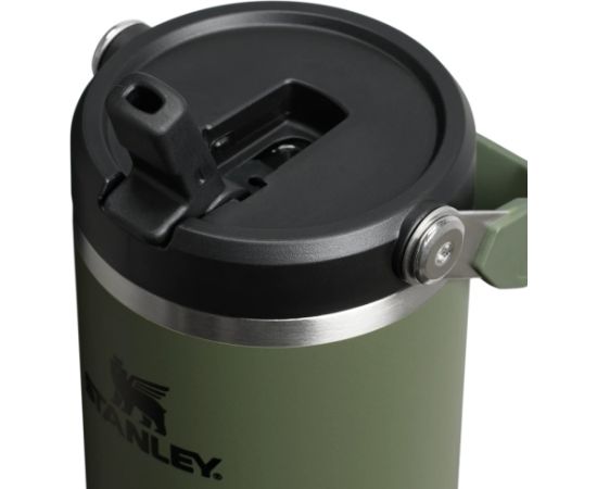 Stanley Termokrūze ar salmiņu The IceFlow Flip Straw 2.0 Tumbler 0,89L tumši zaļa