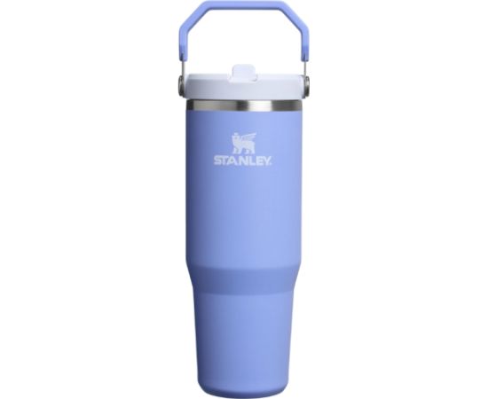 Stanley Termokrūze ar salmiņu The IceFlow Flip Straw 2.0 Tumbler 0,89L hortenziju zila