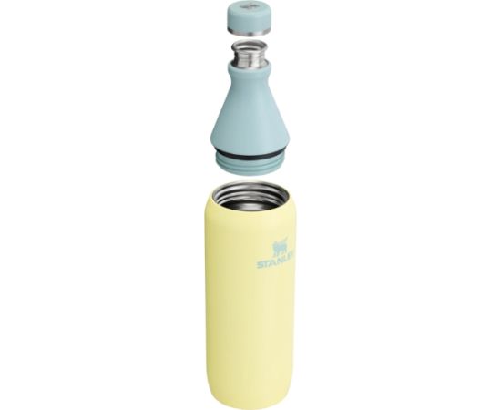 Stanley Termopudele The All Day Slim Bottle 0,6L glancēti pomelo dzeltenzaļa