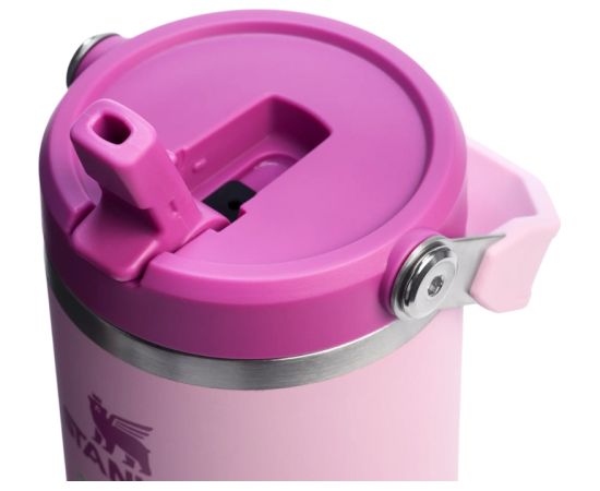 Stanley Termokrūze ar salmiņu The IceFlow Flip Straw 2.0 Tumbler 0,89L rozā