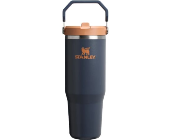 Stanley Termokrūze ar salmiņu The IceFlow Flip Straw 2.0 Tumbler 0,89L pelēka