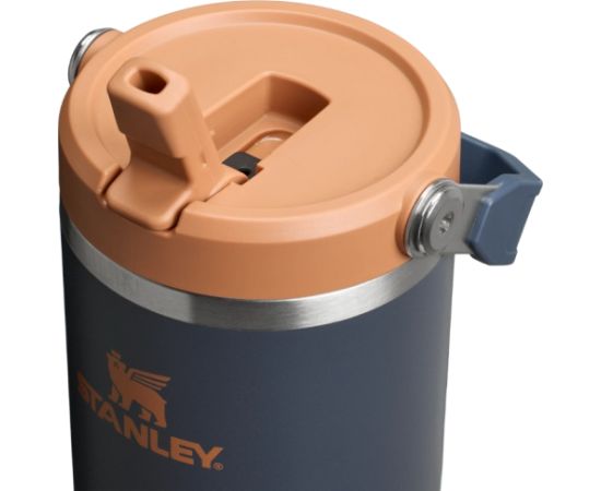 Stanley Termokrūze ar salmiņu The IceFlow Flip Straw 2.0 Tumbler 0,89L pelēka