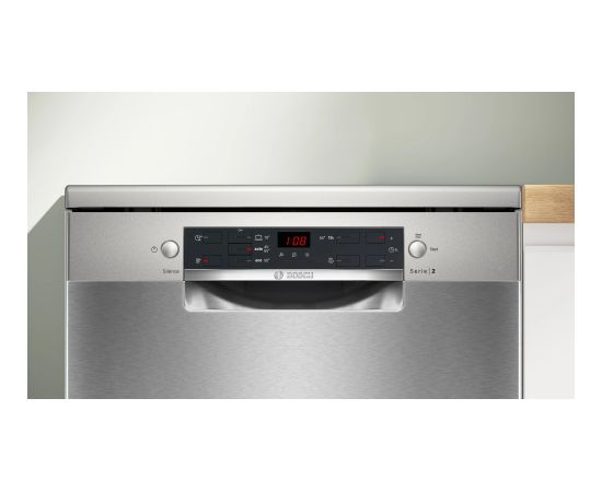 Bosch Serie 2 SMS25GI09F Trauku mazg. mašīna 60cm