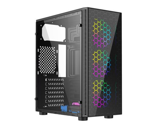 Gembird Fornax 500 Midi Tower Black