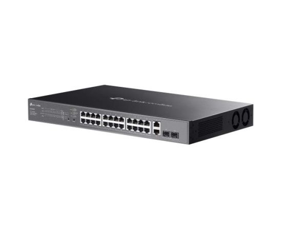 Switch TP-LINK Omada SG2428P Type L2+ 24x10Base-T / 100Base-TX / 1000Base-T 2xSFP+ 2xRJ45 384 Watts ES228GMP