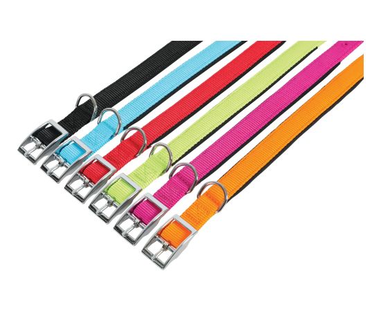Zolux Obroża nylon KOMFORT 40 cm/20 mm kol. turkusowy
